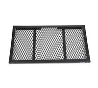 Dilwe Table de Pique-Nique Pliante Extérieure-Fer Durable -BBQ Grill pour Le Camping Activités Extérieures Noires