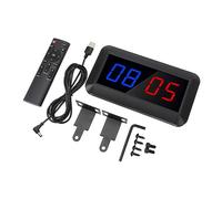 Dilwe Tableau D'affichage Numérique Portable avec Télécommande et Support, Idéal pour Les Sports en Intérieur et en extérieur : Basketball, Volleyball, Badminton, Baseball.