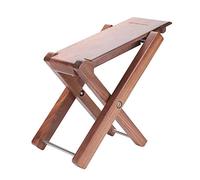 Dilwe Tabouret de Guitare en Bois, Repose-Pied Réglable Pliant Pied de Guitare Support Accessoire pour Guitare