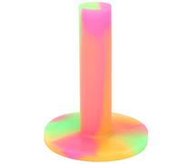 Dilwe Tees de, 3pcs Porte-Tees de en Caoutchouc, Accessoires de Pratique de Sports de Plein air intérieurs pour Golfeur(65mm) Le