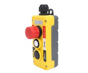 Dilwe Télécommande de Grue de Levage, Interrupteur à Bouton-poussoir étanche IP68 pour Machines Lourdes et Robotique