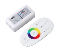 Dilwe Télécommande LED RF, Technologie 2,4 G, Variateur RVB Réglable à 3 Canaux pour Bandes Lumineuses LED et Ambiance Domestique.
