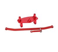Dilwe Tige de Direction RC, Biellette de Direction en Aluminium pour Camion LOSI LMT 1/8, Mise à Niveau Légère avec Ajustement Précis pour des Performances Supérieures (Rouge)