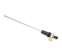 Dilwe Tige de Queue de Violoncelle, Support de Broche d'extrémité de Tige de Queue en Acier Inoxydable pour Violoncelle 1/2, avec Conception Réglable et Résistant à la Corrosion