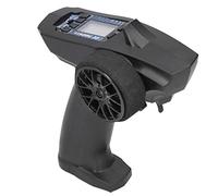 Dilwe Transmetteur RC Multifonction, Télécommande 2,4 G avec écran LCD et Poignée Amovible, pour Voiture Bateau RC 3 Canaux 15 Modèles