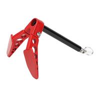 Dilwe Treuil d'ancre de Voiture RC, Accessoire d'outil de treuil d'ancre en métal Pliable Compatible avec Crawler RC axiale SCX10 D90 CC01 1/10 RC