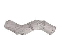 Dilwe Tunnel Interactif pour Chat, Jouet Pliable, Grand Espace, pour Chats, Chatons, Balle Suspendue Amusante, Conception Flexible pour l'exercice des Animaux de Compagnie, Matériau en Daim