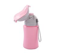 Dilwe Urinoir D'urgence Portable Anti-fuite 500 Ml pour bébé, pour Voyage, Voiture, Camping, Urinoir Ergonomique pour Enfants, Garçons et Filles, adapté à une Utilisation pour bébé, Matériau PP