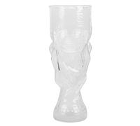 Dilwe Verre à Bière Créatif de 850ML, Forme de Sablier Unique pour une Prise Facile, Verrerie épaisse pour les Pubs, les Fêtes et les Jours de Match