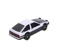 Dilwe Voiture RC Drift, Véhicule Jouet contrôlé par Application à L'échelle 1:43 avec Gyroscope, Modèle de Course électrique à Distance 2,4 G, Lumières LED et Coque Supplémentaire (White)