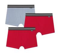 DIM Garçon Ecodim Confort X3 Boxer Briefs, RGE CARM/Roug CARM/BL Prov, 14 Ans EU
