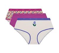 Dim Boxer Femme Les Pockets Coton Couleurs & Motifs x3, Lot Viva Flores, S
