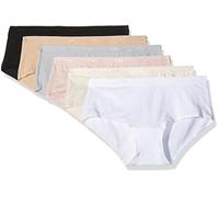 Dim Boxer Femme Les Pockets EcoDIM Coton Confortable & Doux x6, Lot Basique, M