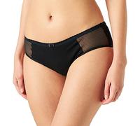 Dim Boxer Femme Menstruel Plumetis Coton Bio Flux Abondant Protect x1, Noir, S