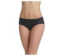 DIM Boxer Femme Oh My DIM's Invisibilité et Douceur x2, Noir Pois/Noir, S