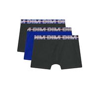 Lot de 3 boxers garçon ceinture contrastée Ecodim DIM bleu 8A