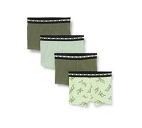DIM Boxer Garçon Fashion Coton Stretch x4, Videogame/Bleu Nuit /Dark Grey/Bleu Nuit, 6 ans
