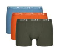 Vêtements Dim Coton Stretch Boxers X3 pour Homme 5 Bleu