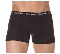 DIM Boxer Homme Coton Stretch Respirant Maintien Optimal x3, Noir/Gris/Blanc, XXL