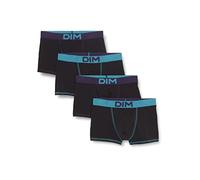 Dim Boxer Homme Mix and Colors x4, Noir (Noir CT Violet Velours/Noir CT Vert Viride/Noir CT Violet Velours/Noir CT Vert Viride), 4 EU (FR 2)