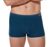 DIM Boxer Seamless Coton x2, Bleu Pale/Bleu Charon, M (Lot de 2) Homme