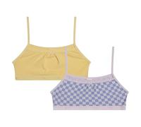 DIM Brassière Fille Les Pockets Coton Doux et Confortable x2