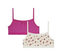 DIM Brassière Fille Les Pockets Coton Doux et Confortable x2