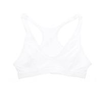 DIM Brassière Fille Sport Micro Confortable Brassiere x1, Blanc, 12 ans