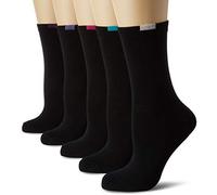 DIM Chaussettes Femme EcoDIM Coton Talon/Pointe Renforcées x10, Noir, Taille unique
