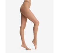 DIM Collant Femme Mes Essentiels De DIM Empiècement x1, Ambre, XL
