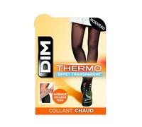 Dim Collant Femme Thermo 80D | Intérieur Polaire Chaud | Effet Transparent | Hiver Confort et Élégance