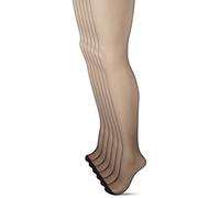 Dim COLLANT VOILE MES ESSENTIELS DE DIM 4+2 Collants Femme 15 DEN Noir (Noir 0hz) Small (Taille fabricant:1) 6lot de6