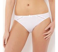 DIM Culotte Femme Dentelle Mes Essentiels By DIM x1, Blanc, XL