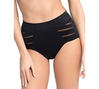DIM Culotte Femme Diam's Control Medium Effet Ventre Plat x1, Noir, L