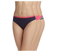 Dim Lot de 3 slips Les Pockets coton stretch confortable Pretty Rose taille 40-42