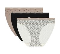 Dim Culotte Femme Les Pockets Coton - Coton & Élasthanne, Ceinture douce - Lot x3 multicolore