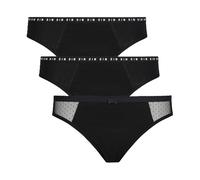 DIM Culotte Femme Menstruelle Coton Bio Flux Moyen Protect x3