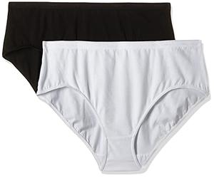 Dim Culotte Femme Midi Quotidiens Coton Bio Stretch x2