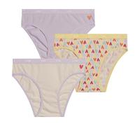 DIM Fille Les Pockets Coton Doux Confortable X3 Briefs, Lot Joli Cœur, 16 Ans EU