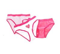 DIM Culotte Fille les Pockets Coton Doux Confortable x3, Bonbon, 10 Ans