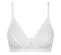 DIM Soutien-Gorge Femme Sans Armatures Daily Dentelle x1, Rouge, 100E