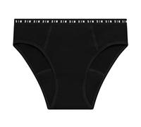 Dim Culotte Menstruelle Fille Flux Moyen x1, Noir, 16 ans