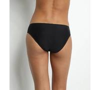 Dim Culotte Noire En Microfibre Generous Broderie