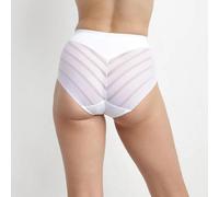 Dim Culotte Ventre Plat Blanche Femme Dim Silhouette Elegance