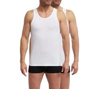 Dim T-Shirt Homme Thermorégulateur en Coton Col V Sport x2