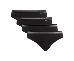 Dim Eco - Slip - Lot de 4 - Homme - Noir - Small (Taille Fabricant: 2)