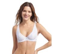 Soutien-gorge à armatures en dentelle Blanc 100D