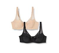 Dim Femme Avec Armatures Generous Classique Maintien Parfait X2 Soutien-Gorge, New Skin/Noir, 105D EU