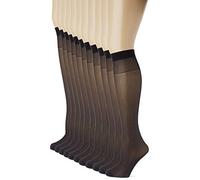 Dim Femme Ecodim Maxi Résistance X12 Mi-Bas, Noir, Taille Unique EU