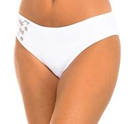 DIM Culotte Femme Generous Broderie x1, Blanc, M